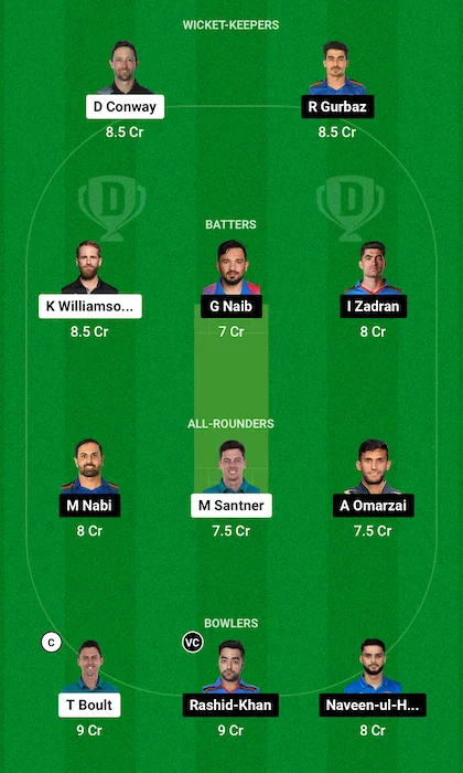 NZ vs AFG - T20 World Cup 2024