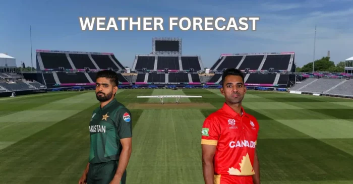Pakistan vs Canada, T20 World Cup 2024: New York Weather Forecast – Will rain play a spoilsport?