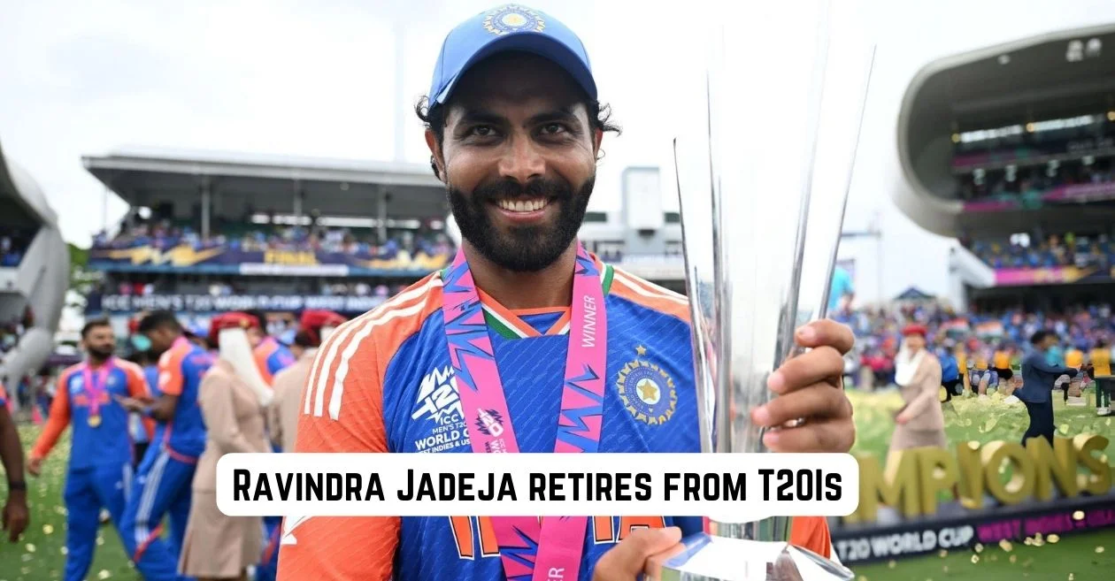 Ravindra Jadeja bids farewell to T20Is after India’s World Cup triumph
