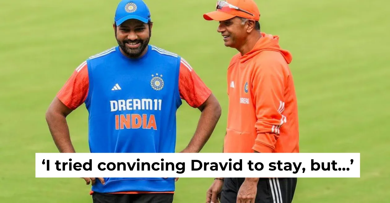 India captain Rohit Sharma gets emotional as Rahul Dravid confirms coaching exit after T20 World Cup 2024