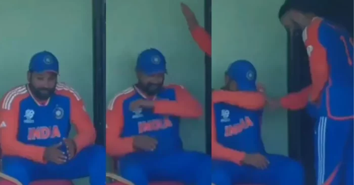 WATCH: Rohit Sharma breaks down in tears after India qualify for the T20 World Cup 2024 final