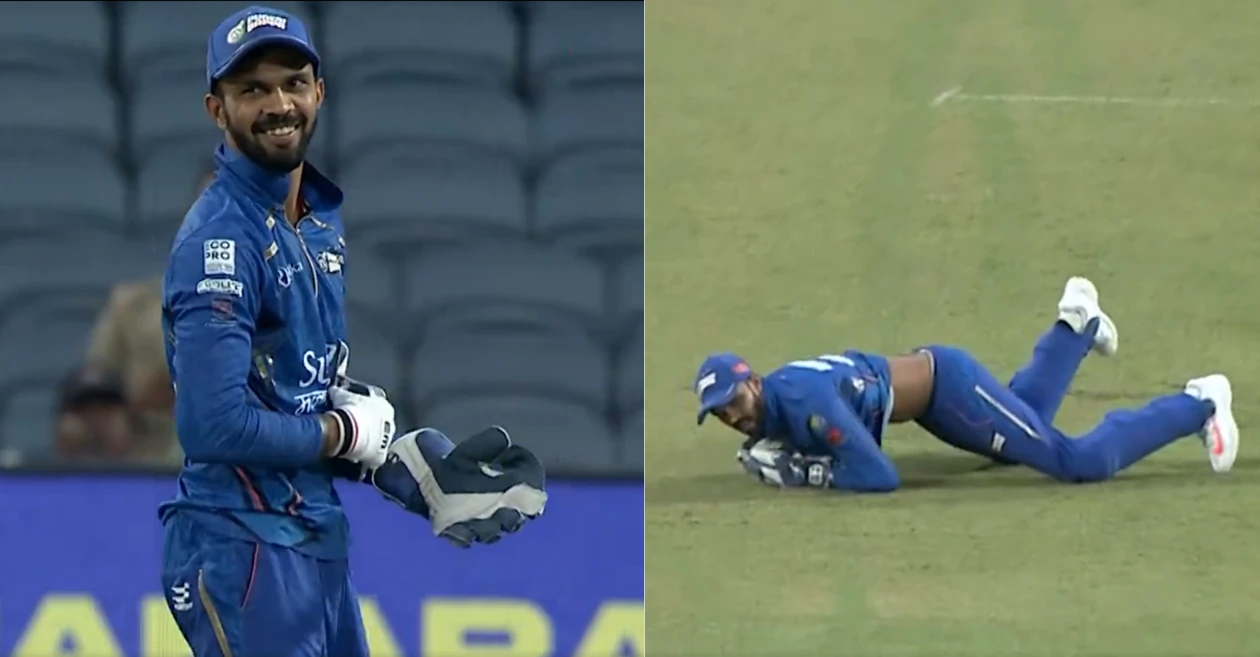 WATCH: Ruturaj Gaikwad stuns with his wicketkeeping skills in MPL 2024