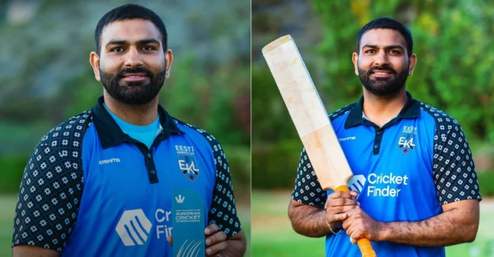 Estonia’s Sahil Chauhan smashes fastest T20I century and most sixes in an innings