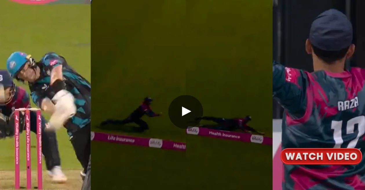 Sikandar Raza’s Amazing Catch in T20 Blast 2024