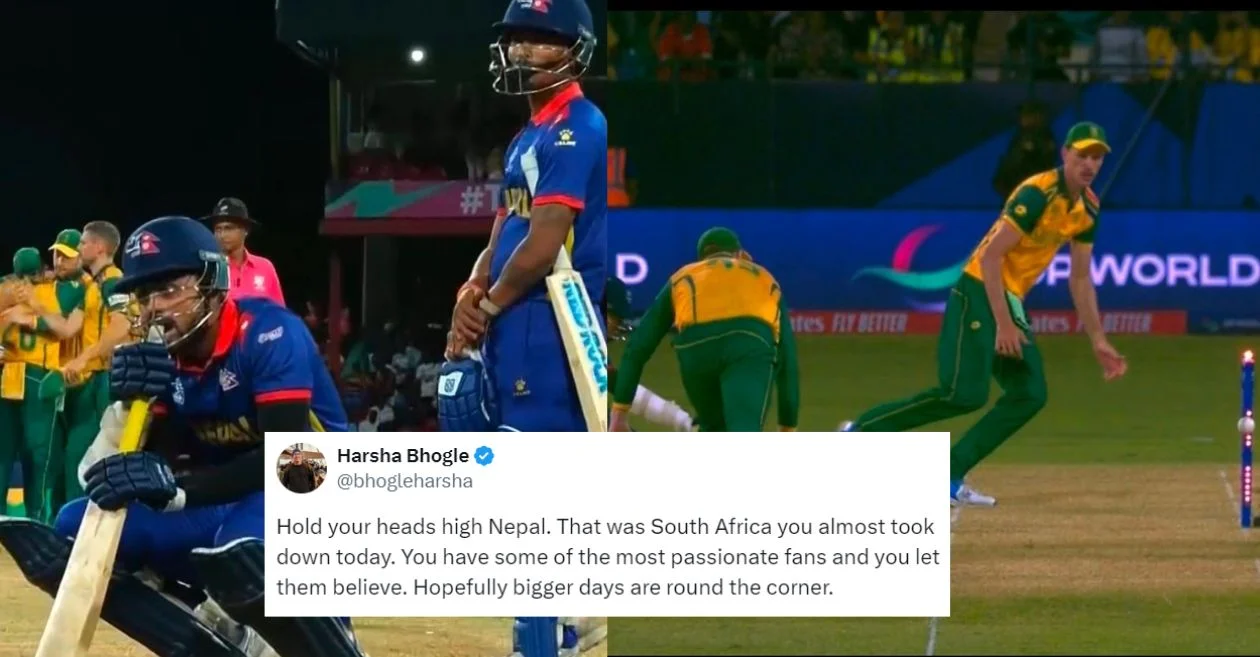 Netizens react as South Africa clinches dramatic one-run win over Nepal in T20 World Cup 2024