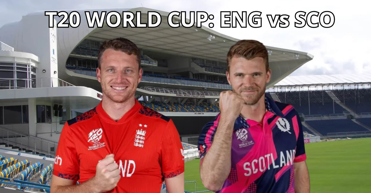 T20 World Cup 2024 - England vs Scotland