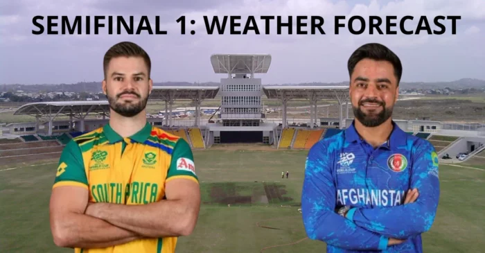 SA vs AFG, T20 World Cup 2024 Semifinal 1: Trinidad Weather Forecast, Brian Lara Stadium T20I Stats & Records | South Africa vs Afghanistan
