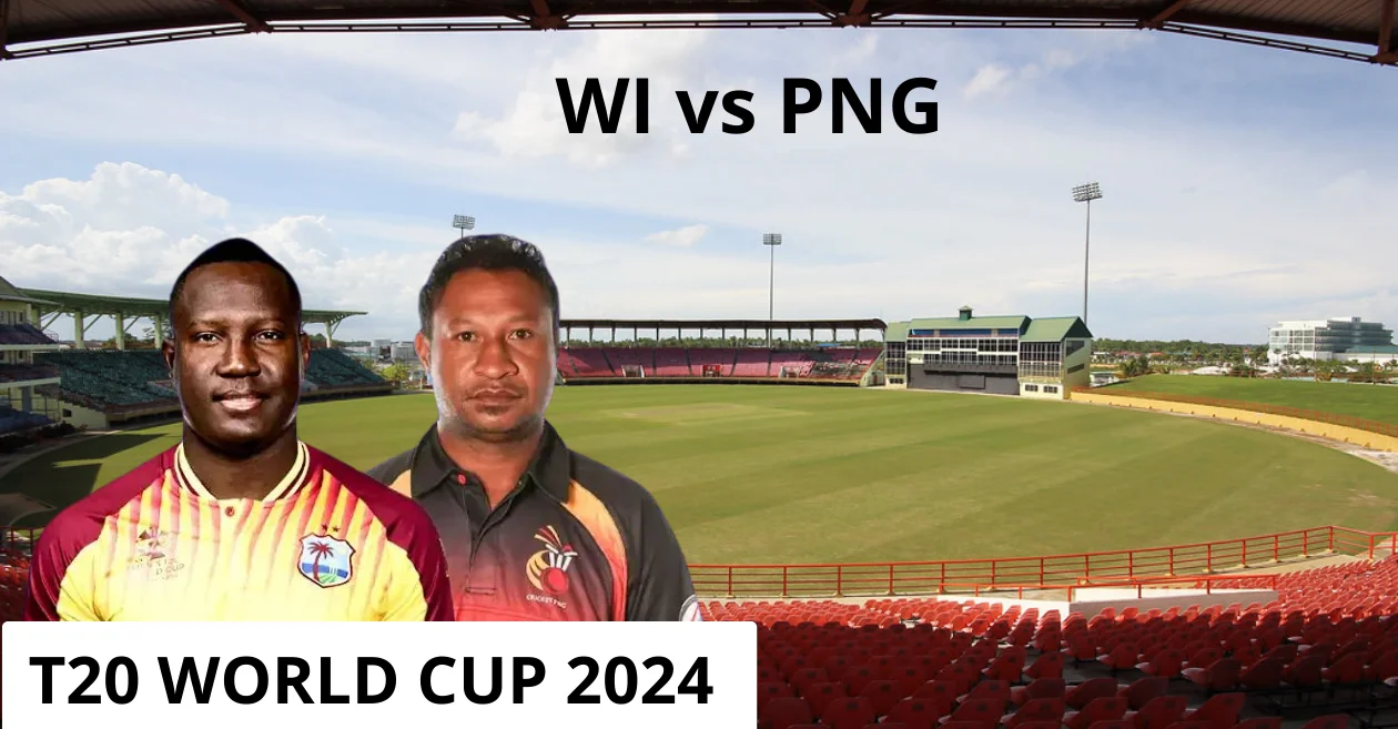 T20 World Cup 2024 - WI vs PNG