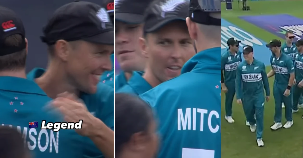 WATCH: ‘Emotional’ Trent Boult receives warm send-off from Black Caps in his last T20 World Cup match