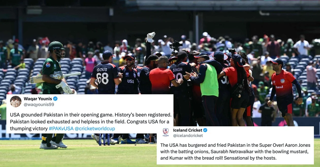 Cricket world bows down to USA’s incredible victory over Pakistan in T20 World Cup 2024