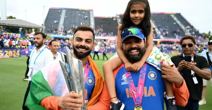 WATCH: Virat Kohli, Rohit Sharma lead Team India’s celebration following T20 World Cup win