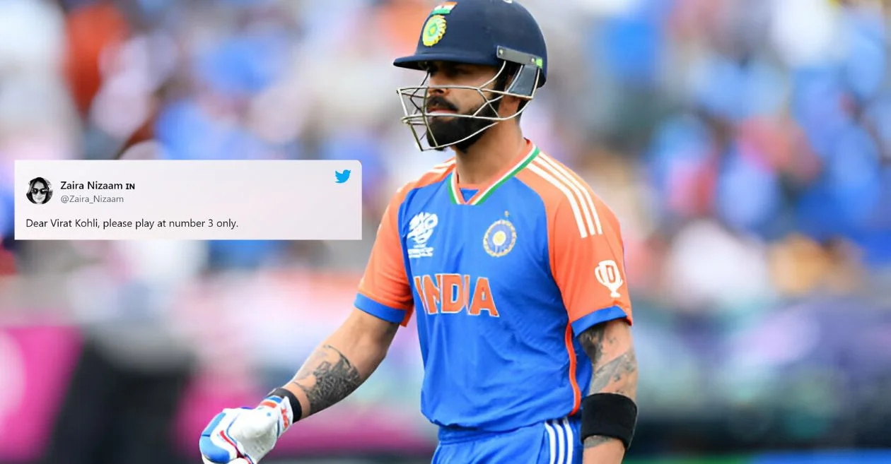 Fans request Virat Kohli to change his batting order as star batter’s terrible form in T20 World Cup 2024 continues