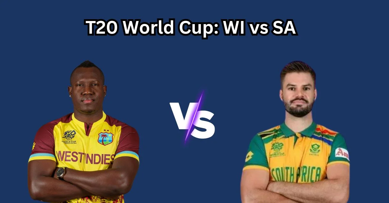 WI vs SA, T20 World Cup 2024: Match Prediction, Dream11 Team, Fantasy Tips & Pitch Report | West Indies vs South Africa