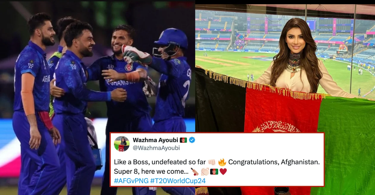 T20 World Cup 2024: Wazhma Ayoubi & others erupt as Afghanistan record historic win over Papua New Guinea