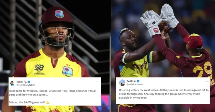 Netizens erupt as clinical West Indies register thumping win over USA in the T20 World Cup 2024
