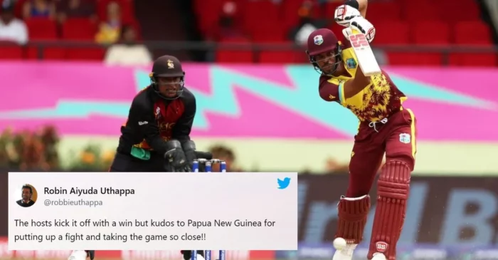 Twitter reactions: Roston Chase shines as West Indies survive PNG scare to claim thrilling win in T20 World Cup 2024