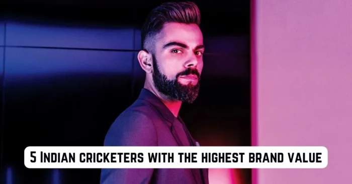 Top 5 Indian cricketers with the highest brand value ft. Virat Kohli