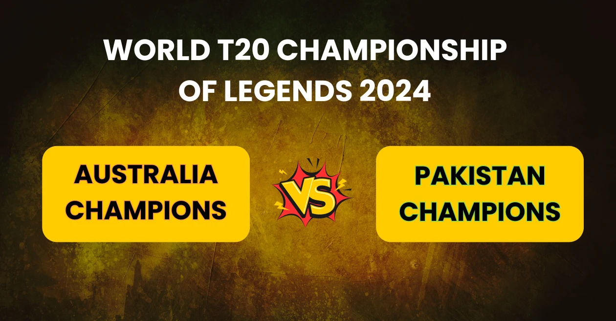 AAC vs PNC, World T20 Championship of Legends 2024: Match Prediction, Dream11 Team, Fantasy Tips & Pitch Report | Australia Champions vs Pakistan Champions