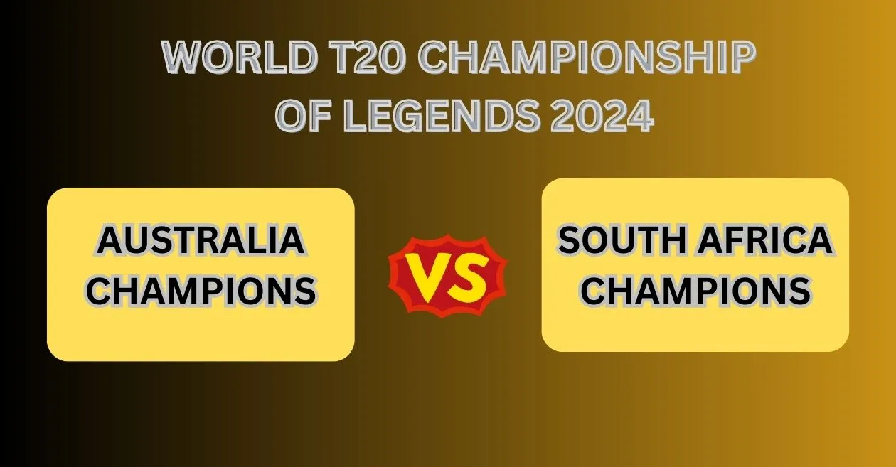 <div>AAC vs SAC, World T20 Championship of Legends 2024: Match Prediction, Dream11 Team, Fantasy Tips & Pitch Report | Australia Champions vs South Africa Champions</div>