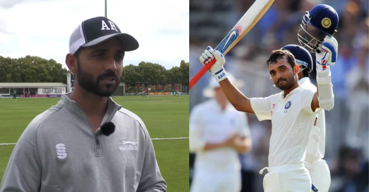 WATCH: Veteran Indian batter Ajinkya Rahane expresses his passion for playing cricket in England