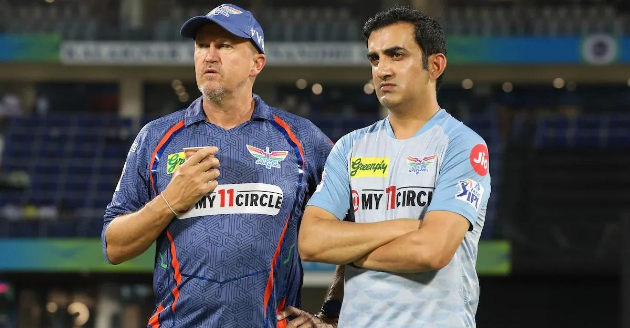 Andy Flower and Gautam Gambhir