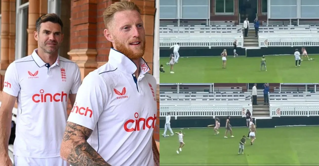 James Anderson plays cricket with Ben Stokes’ kids following his retirement at Lord’s; England captain reacts