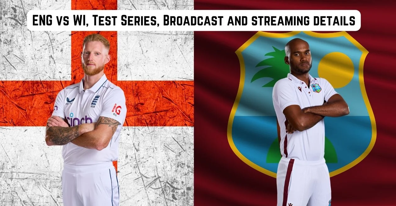 ENG vs WI 2024, Test Series: Broadcast, live streaming details – When and Where to watch in India, US, UK, Australia & other countries