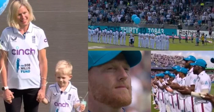 WATCH: Edgbaston goes blue as England and West Indies honour late Bob Willis on Day 2 of the 3rd Test