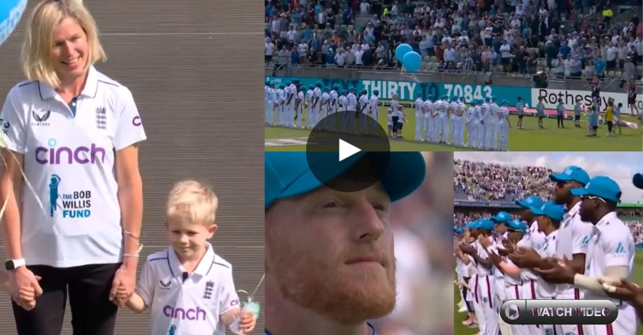 WATCH: Edgbaston Tribute to Bob Willis on Day 2 of 3rd Test