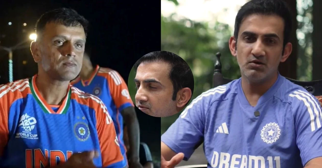 SL vs IND [WATCH]: Gautam Gambhir gets emotional as Rahul Dravid sends a heartwarming message to the new head coach