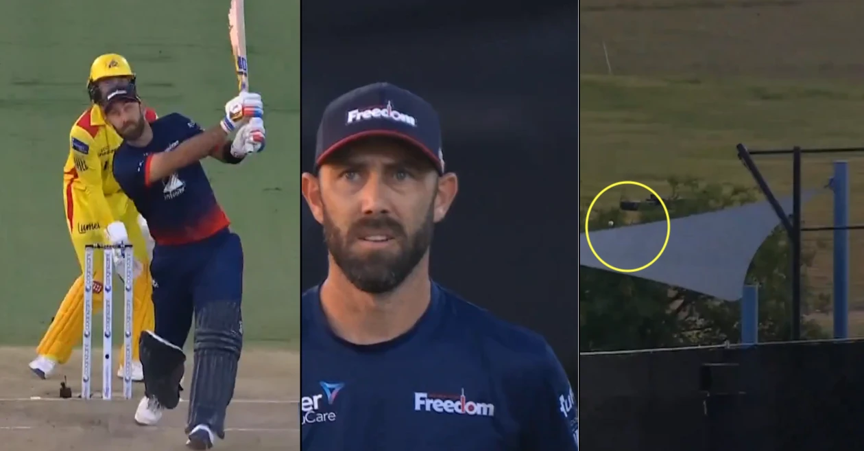 WATCH: Glenn Maxwell sends the ball out of the park with a monstrous six against Mohammad Mohsin | MLC 2024, WF vs TSK