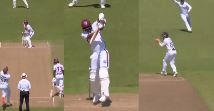 ENG vs WI [WATCH]: Gus Atkinson bowls a fiery bouncer to dismiss Kraigg Brathwaite on Day 2 of the Trent Bridge Test