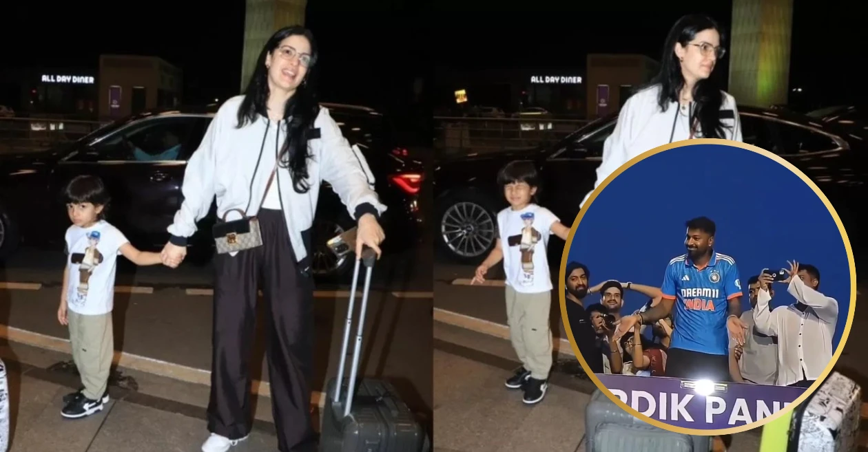 Hardik Pandya’s spouse Natasa Stankovic jets off to Serbia with son Agastya amid divorce rumours