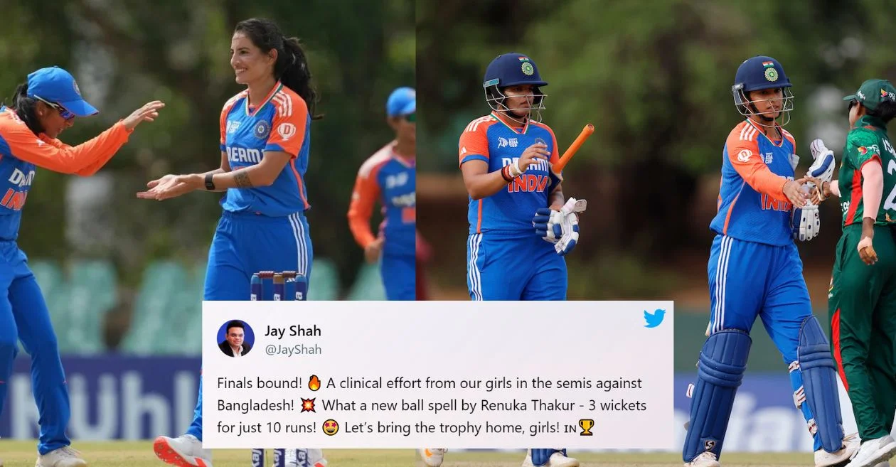 Fans React as India Dominates Bangladesh in Women’s Asia Cup 2024 Semifinal