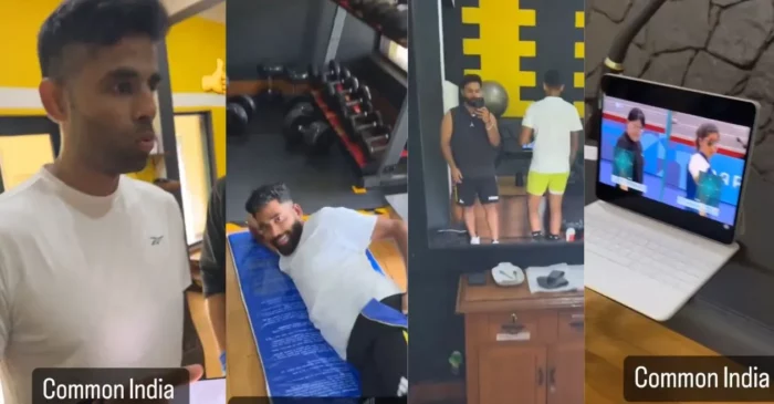 WATCH: Suryakumar Yadav, Rishabh Pant and others celebrate India’s 2nd Paris Olympic medal win during gym session in Sri Lanka