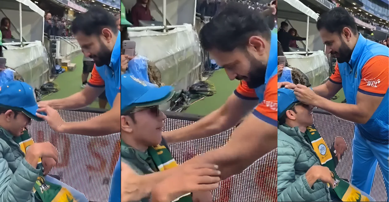 WATCH: Irfan Pathan’s heartfelt gesture to Pakistan fan Jahid resonates worldwide