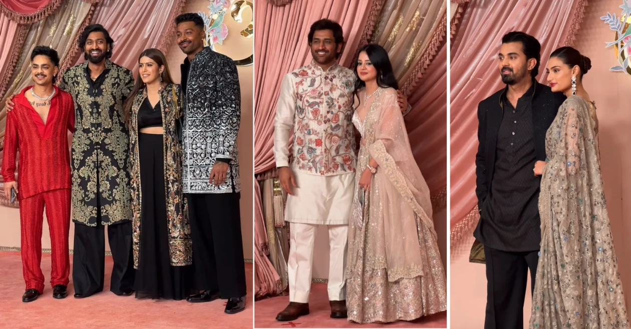 WATCH: MS Dhoni, KL Rahul, Ishan Kishan and Pandya brothers sizzle at Anant Ambani’s sangeet ceremony