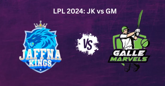 LPL 2024, JK vs GM: Match Prediction, Dream11 Team, Fantasy Tips & Pitch Report | Jaffna Kings vs Galle Marvels