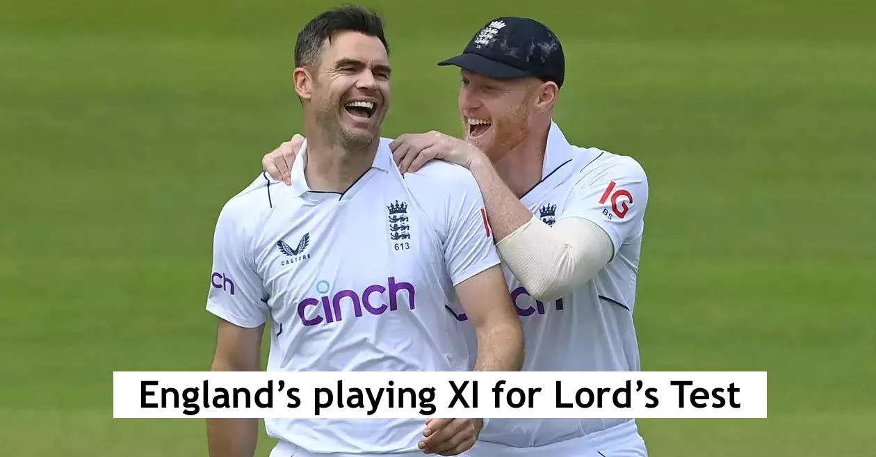 ENG vs WI: England unveils their playing XI for James Anderson’s farewell Test