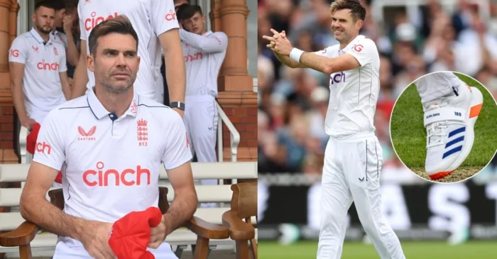 ENG vs WI: Pictures of James Anderson’s custom shoes for his farewell Test in Lord’s go viral