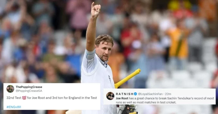 ENG vs WI: Netizens go wild as Joe Root scores his 32nd Test century at Trent Bridge