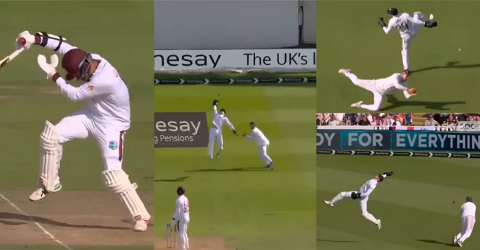 ENG vs WI [WATCH]: Joe Root takes an incredible catch to dismiss Gudakesh Motie in the 3rd Test