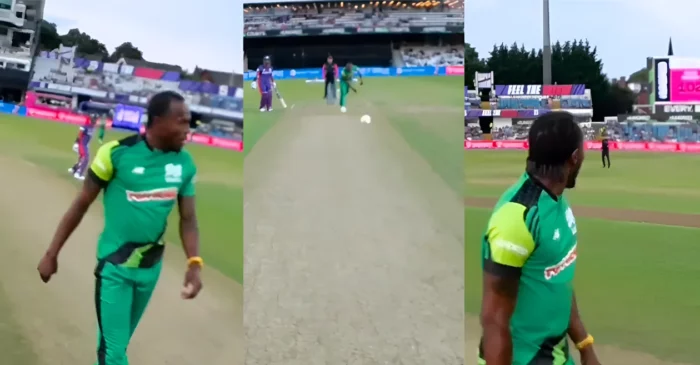 WATCH: Batters’ cam catches Jofra Archer delivering a 91mph thunderbolt in The Hundred 2024