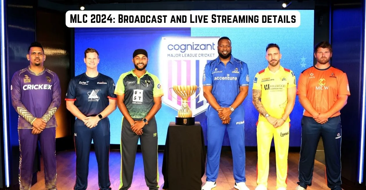 <div>Major League Cricket (MLC) 2024: Broadcast, live streaming details – When and Where to watch in India, US, UK, Australia & other countries</div>