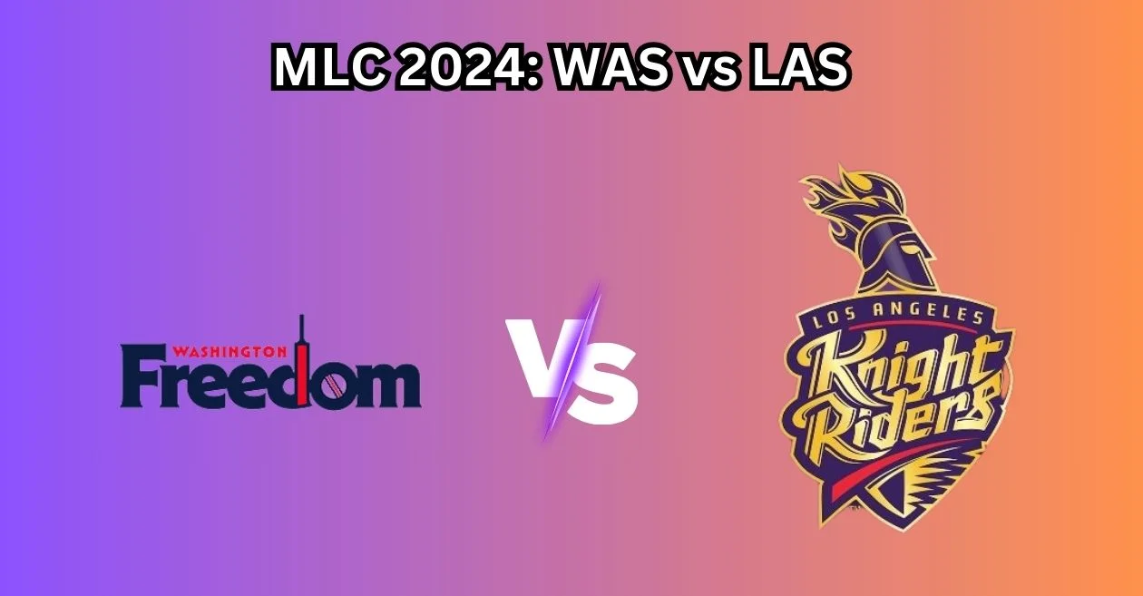 WAS vs LAS, MLC 2024: Match Prediction, Dream11 Team, Fantasy Tips & Pitch Report | Washington Freedom vs Los Angeles Knight Riders