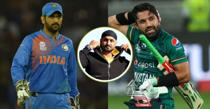 Harbhajan Singh lashes out at Pakistan journalist for absurd MS Dhoni-Mohammad Rizwan comparison