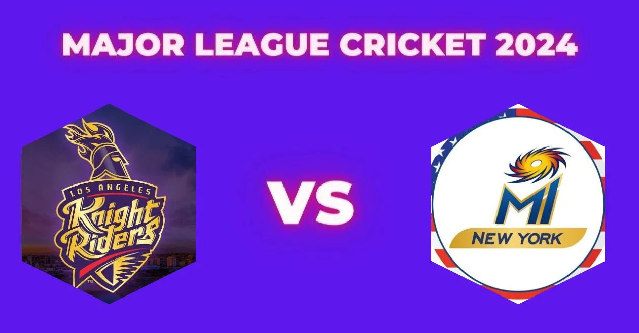 LAS vs NY, MLC 2024: Match Prediction, Dream11 Team, Fantasy Tips & Pitch Report | Los Angeles Knight Riders vs MI New York