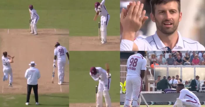 WATCH: Mark Wood’s fierce bouncer takes out Kevin Sinclair on Day 4 of the ENG vs WI 2nd Test