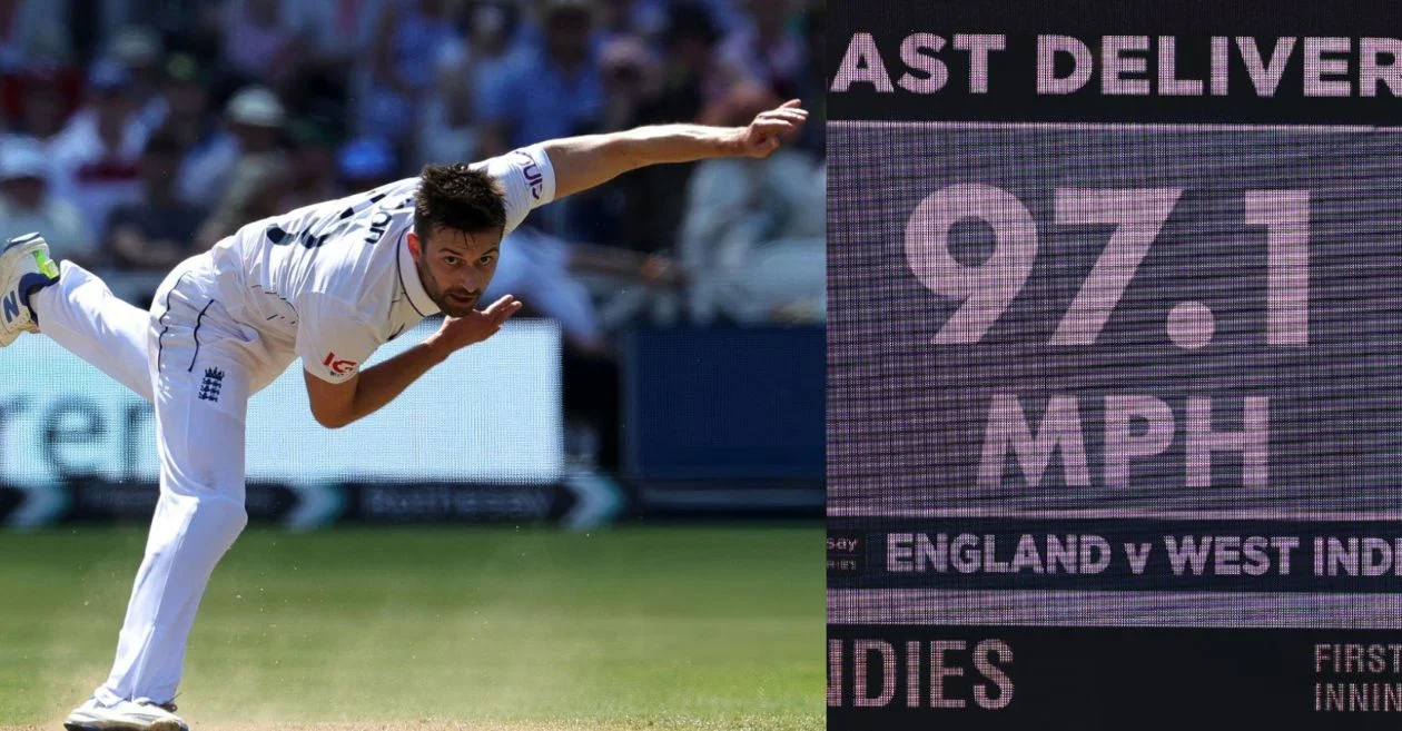 ENG vs WI: Mark Wood delivers the fastest over in England on Day 2 of the Trent Bridge Test