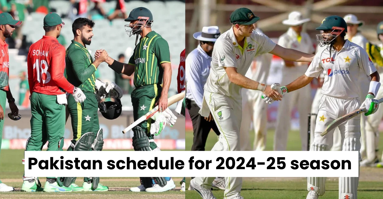 PCB unveils Pakistan’s home and away schedule for 2024-25 season